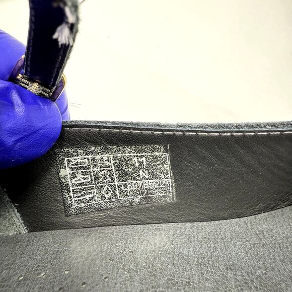 SAS Isabel Mary Jane Heel Snake Womens 11N Black Leather Comfort Dark Academia - Picture 3 of 9